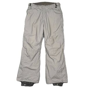 Columbia Womens Gray Insulated Ski Snow Loose Pants Waterproof Breathable Sz M